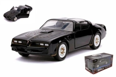 MODELLINO AUTO STATICO JADA TOYS TEGO'S PONTIAC FIREBIRD FAST FURIOUS NERO 1/32 - Immagine 1 di 4