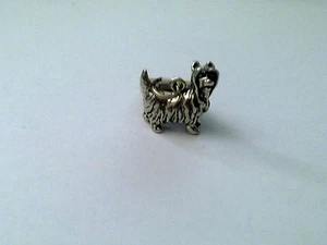 Sterling Silver Yorkie charm/ pendant New RRP $48 - Picture 1 of 1