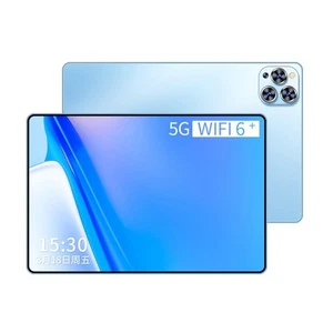 New 10.1 Inch Tablet 8G RAM+256G ROM 1920x1200 Deca Core Dual SIM WiFi keyboard - Picture 1 of 14