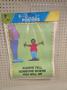 Vintage 1985 "You Can Say No" Posters By Teacher Created Materials - Picture 1 of 7