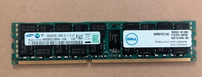 Samsung 16GB PC3L-10600R Server RAM - DELL R320 R420 R520 R610 R620 R710 R820 - Image 1 of 2