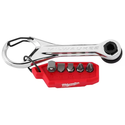 Herramienta Milwaukee 48-22-2950 7 en 1 mini trinquete multi-bit Foto 1 de 4