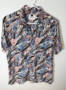 Topman Men’s Button Down Shirt Multicolored Size Medium - Picture 1 of 7