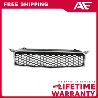 Conjunto de rejilla cromada, plástico texturizado para Chevrolet Aveo5 LS LT 2009-2011 Foto 1 de 4