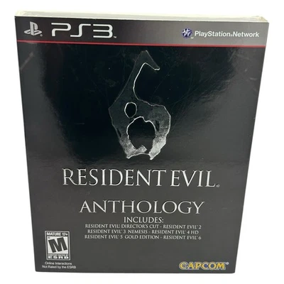 Resident Evil 6 Anthology (Sony PlayStation 3, 2012) PS3 New Sealed Slipcover - Image 1 of 4