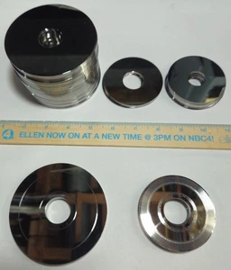 Lot of 95 Hard Drive Platters 3lb, 14.9oz Mirror Discs for Scrap & Crafts DIY - Picture 1 of 7