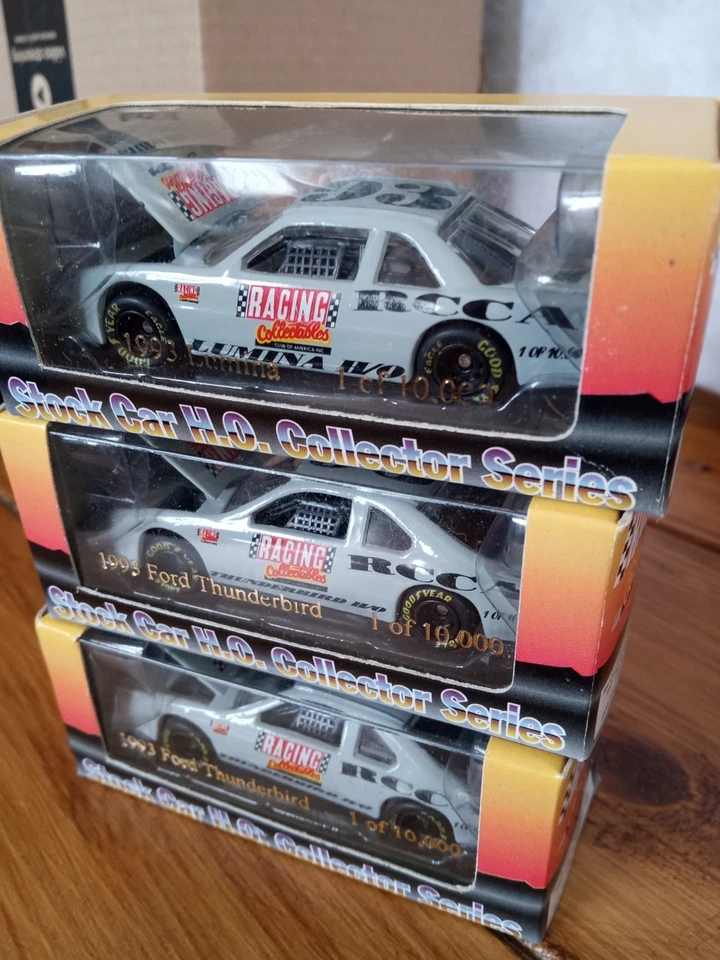 Racing Collectables 1993-1:64 Stock Car - 2]Thunderbird, 1]Lumina (Lot x3) - Image 1 of 4