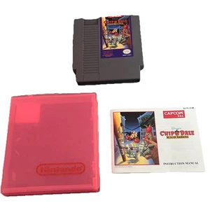 Chip 'N Dale Rescue Rangers Nintendo System, NES, 1990 tested Cartridge & Manual - Bild 1 von 8