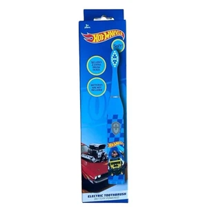 Hot Wheels – Elektrische Kinderzahnbürste mit 2 Ersatzbürsten 🪥 Weiche Borsten - Bild 1 von 1