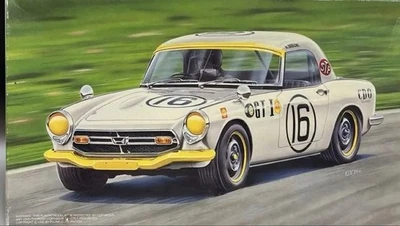 Fujimi 124 Honda S800 GT1 Winner Keizo Yabuki Unassembled Used Car - Image 1 of 4