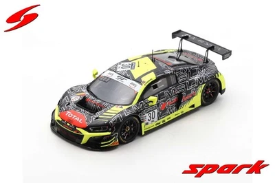 1:43 SPARK Audi R8 Lms Gt3 #30 Spa 2020 Marschall Habsburg Vaxiviere SB380 MMC - Image 1 of 2
