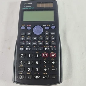 Casio FX-300ES Scientific Calculator Grey Vintage non-Plus version WORKS - Picture 1 of 9