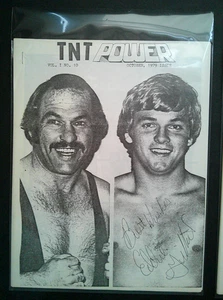 TNT Power No. 10 Oct. 1979 Tommy and Eddie Gilbert Fan Club Newsletter, SIGNED - Picture 1 of 1