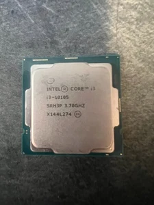 Intel Core i3-10105 SRH3P 3.7GHz Quad Core LGA 1200 CPU Processor - Afbeelding 1 van 2