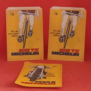 Michelin Paper Bag x 3 Ephemera 19 x 13 cm. 1940-1950s BIB TS M38S - Imagen 1 de 7