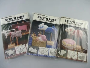 Banar Design stik n puff three sets vintage - Picture 1 of 3