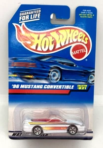 6543 HOT WHEELS CARTE US / 1997 COLLECTOR 821 / '96 FORD MUSTANG CONVERTIBLE - Picture 1 of 1