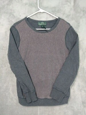 Lauren Active Ralph Lauren Long Sleeve Crew Pullover Sweater Gray Womens Large - Image 1 of 4