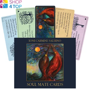SOUL MATE Insight Cards Deck Blue Angel Por Toni Carmine Salerno Conexión Nuevo - Imagen 1 de 18