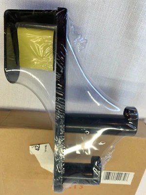 Percha para abrigo Safco sobre el panel doble gancho negra herrajes 4225BL Foto 1 de 4