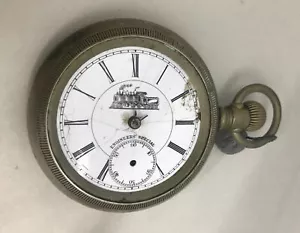 ANTIQUE DOUBLE HUNTER POCKET WATCH ~ Engineer's SPECIAL Corona Special FOR PARTS - Picture 1 of 6