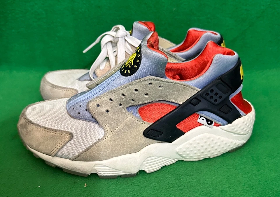 Nike Huarache Run GS Yin-Yang DV2196-700 Zapatos Talla Juvenil 4.5Y Foto 1 de 4