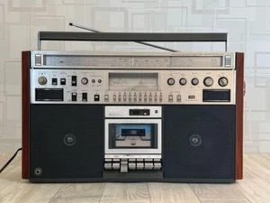 National RX-5700 Disco M Vintage Cassette Radio Fully Serviced 1979 Model Rare - Picture 1 of 10