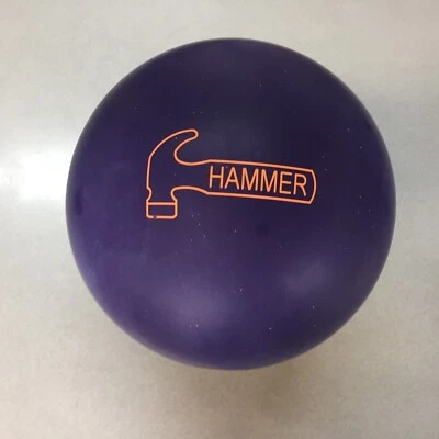 Hammer Purple Solid Reactive   bowling  ball 15 LB.  new in box  #101 - Image 1 of 2