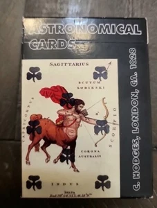 Cartas astronómicas raras de colección de C. Hodges, marca Piatnik de Austria - Imagen 1 de 3