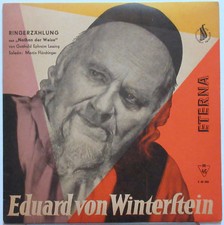 Eduard Von Winterstein Die Ringerzahlung 1961 East Alemán 7" Palabra Hablada 45