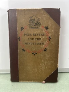 Paul Revere and Minute Men Landmark Book Dorothy Canfield Fisher 1950 Hardcopy - Picture 1 of 11