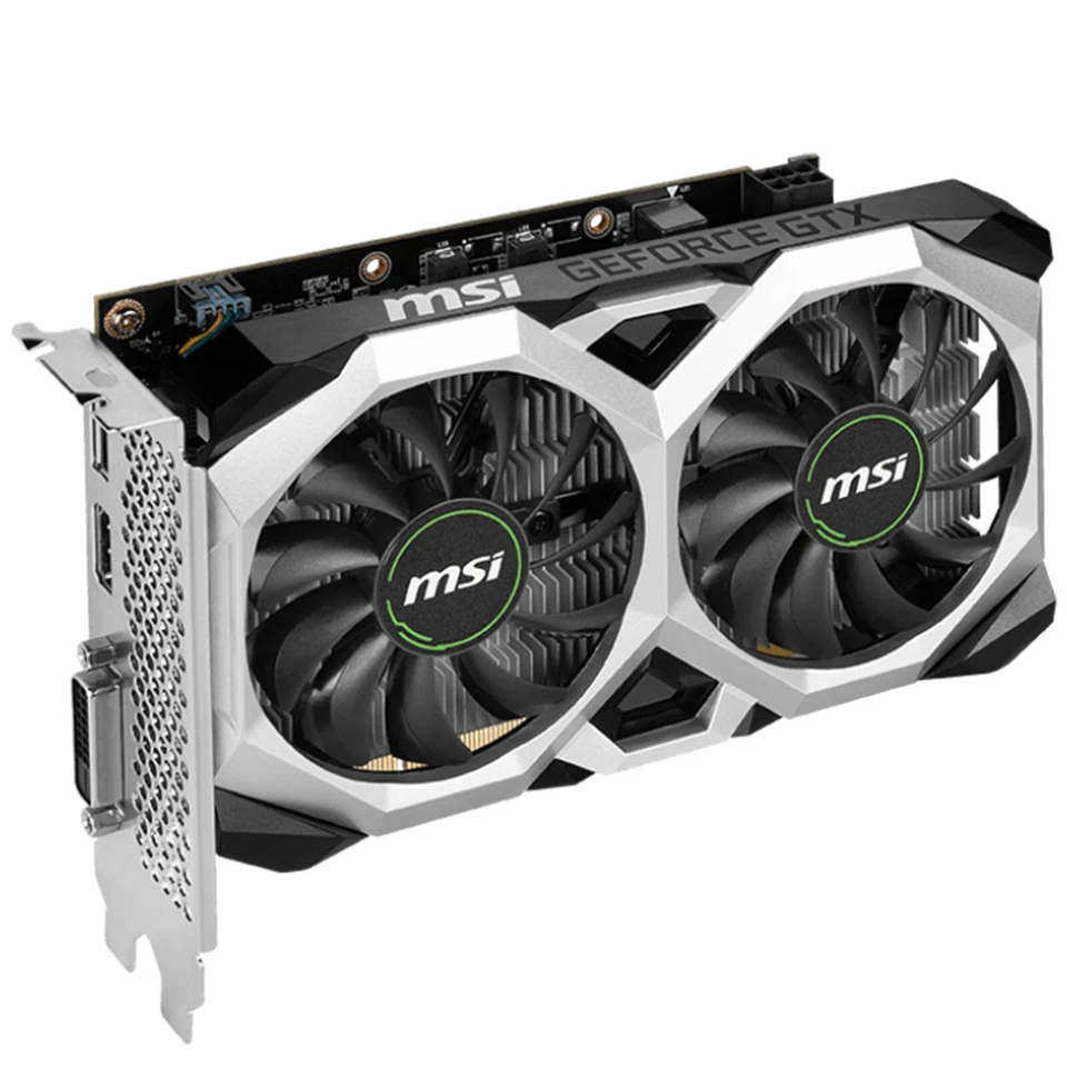 Scheda video Scheda Grafica GPU VGA Nvidia Msi GeForce GTX 1650 4GB GDDR6 GUASTA - Immagine 1 di 1