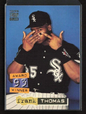 1994 Topps Superstar Samplers Stadium Club #285 Frank Thomas NM - Image 1 of 2
