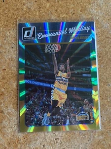 2016-17 Panini Donruss - #85 Emmanuel Mudiay - Picture 1 of 2