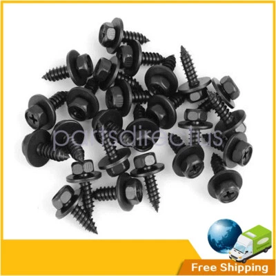 Para Toyota 90159-60498 Tornillo Perno Retenedor Perno Guardabarros Forro Confiable Foto 1 de 4