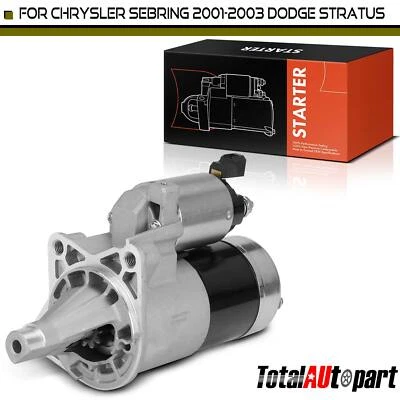 Motor De Arranque Para Chrysler Sebring Dodge Stratus 01-03 2.7L 1.6KW CW 12V 10Dientes Foto 1 de 4