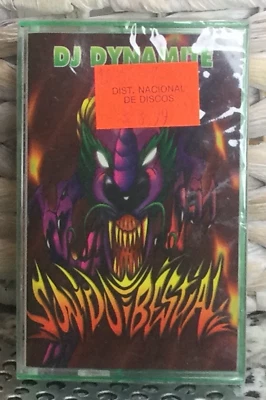 DJ DYNAMITE "SONIDO BESTIAL" NICKY JAM,CAMALEON,IVY QUEEN Y MAS. CASSETTE SEALED - Image 1 of 4