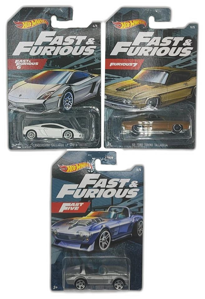 Mattel Hot Wheels Fast & Furious a scelta NUOVO IMBALLO ORIGINALE - Immagine 1 di 1