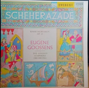 Eugene Goossens, LSO, Rimsky-Korsakov Scheherazade LP record excellent cover VG+ - Picture 1 of 3