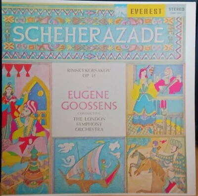 Eugene Goossens, LSO, Rimsky-Korsakov Scheherazade LP record excellent cover VG+ - Image 1 of 3