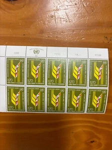 UN-Geneva-First Day Issue-F.s.0,70 World Food Council-Geneva #63 - Picture 1 of 1