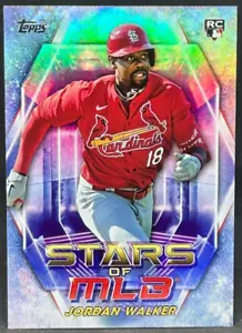 2023 Topps SMLB-85 Jordan Walker Rookie Stars of MLB Insert (RC) - Picture 1 of 2