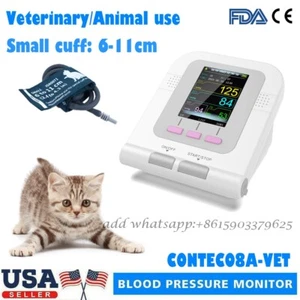 CONTEC08A-VET Digital Blood Pressure Monitor NIBP SPO2 veterinary Machine LCD - Picture 1 of 13