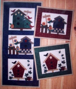 Garden Medley Vogelhäuser Quiltmuster *A12 - Bild 1 von 3