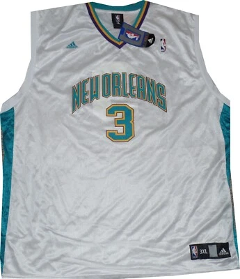 New Orleans Hornets Chris Paul Adidas 7994A Older Style White Jersey New tag 3XL - Image 1 of 4