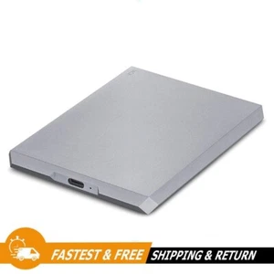 LaCie Mobile Drive 2TB USB-C Portable External HD, Space Gray (STHG2000402-RC) - Picture 1 of 4