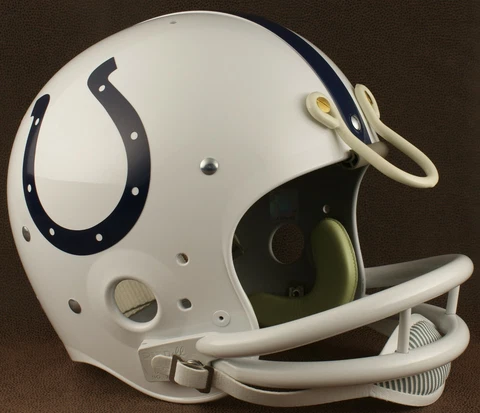 BALTIMORE COLTS 1977 NFL Riddell TK Suspension Football Helmet Cover