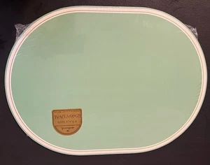 Hallmark Papier Tischsets 8er Set Vintage 11 1/4 Zoll x 14 1/4 Grün - Bild 1 von 5
