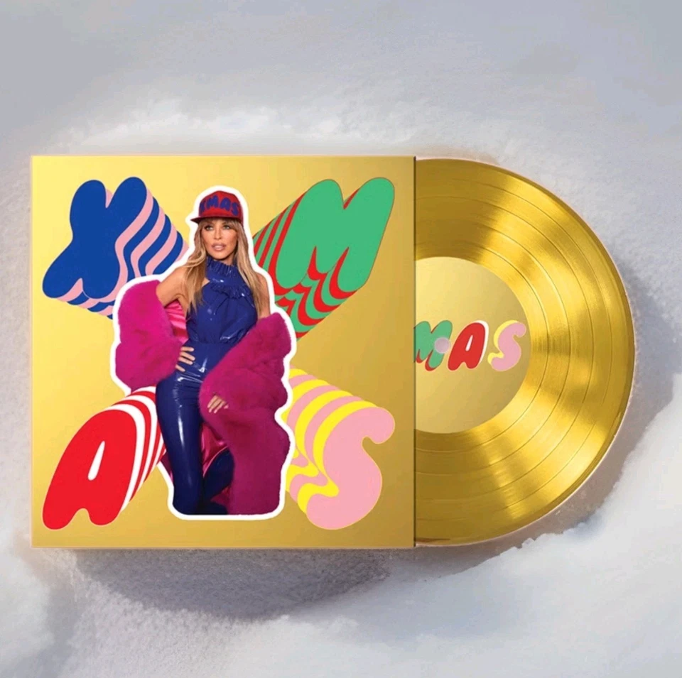 Kylie Minogue XMAS -  7” Gold Vinyl  Single - Presale - image 1 of 1