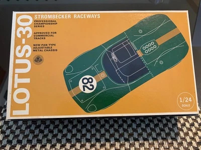 Kit de autorama Strombecker #8512 LOTUS 30 em escala 1/24 VINTAGE ESTADO PERFEITO NEWOLDSTOCK - Imagem 1 de 4